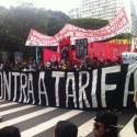 Movimento Passe Livre encerra manifestação em frente ao Ibirapuera