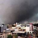 Xanxerê, em Santa Catarina, é atingida por tornado