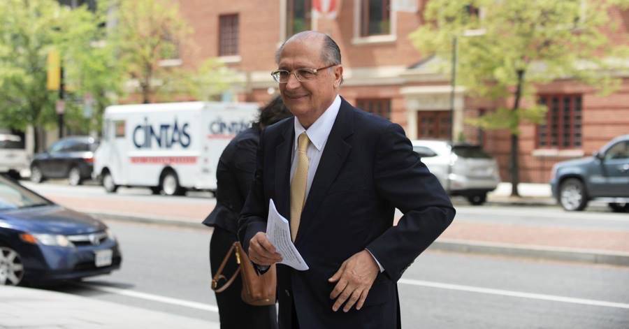 Alckmin em discurso para gringo