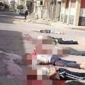 Grupo terrorista EI deixa rastro de massacre na Síria