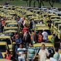 Rio: Taxistas protestam contra aplicativo, que responde com ‘provocação’