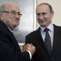 Para Putin, Blatter deveria ganhar Prêmio Nobel da Paz