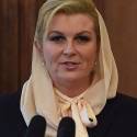 Presidenta da Croácia defende barreiras para impedir refugiados