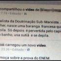 MP se afasta de promotor que ironizou questão do ENEM