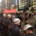 Quarto protesto contra aumento de tarifa termina sem violência em São Paulo