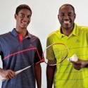 Ygor Coelho e Lohaynny Vicente serão os representantes do badminton brasileiro na Rio 2016