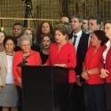 Dilma: “O golpe é misógino, homofóbico e racista. Vamos recorrer!”