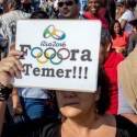 Manifestação contra Temer deve reunir 15 mil na abertura da Olimpíada