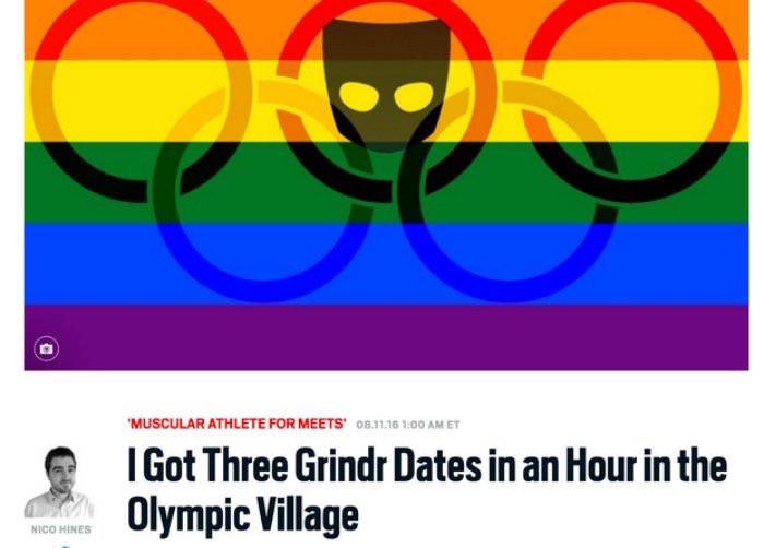 Reportagem expõe atletas gays da Olimpíada